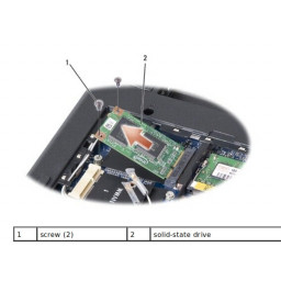 Замена твердотельного накопителя Dell Inspiron 910 (SSD)